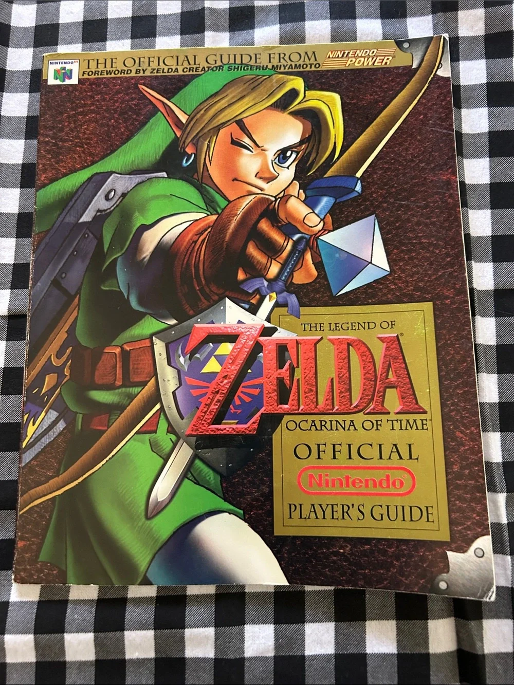 Vintage 1998 Legend of Zelda Ocarina of Time Official Nintendo Players Guide